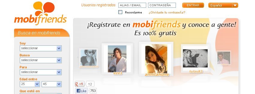 Mobifriends.com, un portal web de encuentros español que ya tiene presencia en 33 países