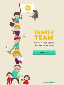Family Team, una aplicación que convierte las tareas del hogar en un juego