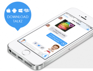 Si vas a crear una app de mensajería, que sea tan original como Talkz