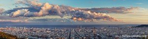 BarcelonaSkyline fotografía Barcelona para ver cómo cambia a lo largo del tiempo