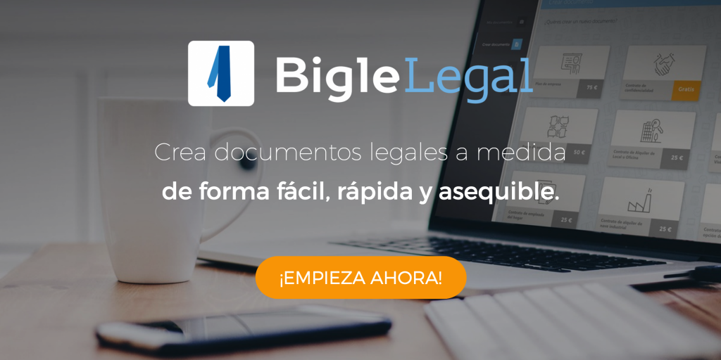 ¿Quieres crear tus propios documentos legales? Ahora es posible con Bigle Legal