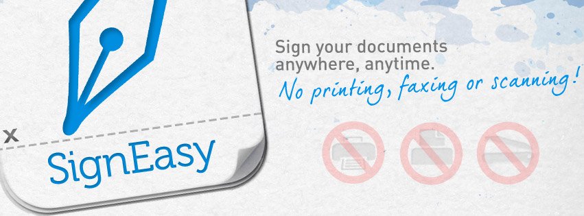 Firma tus documentos a través del móvil con SignEasy
