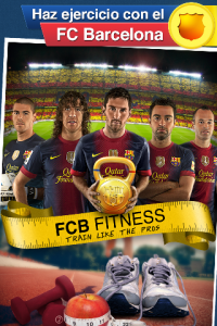 FCB Fitness, la app del Barça para mantenerse en forma