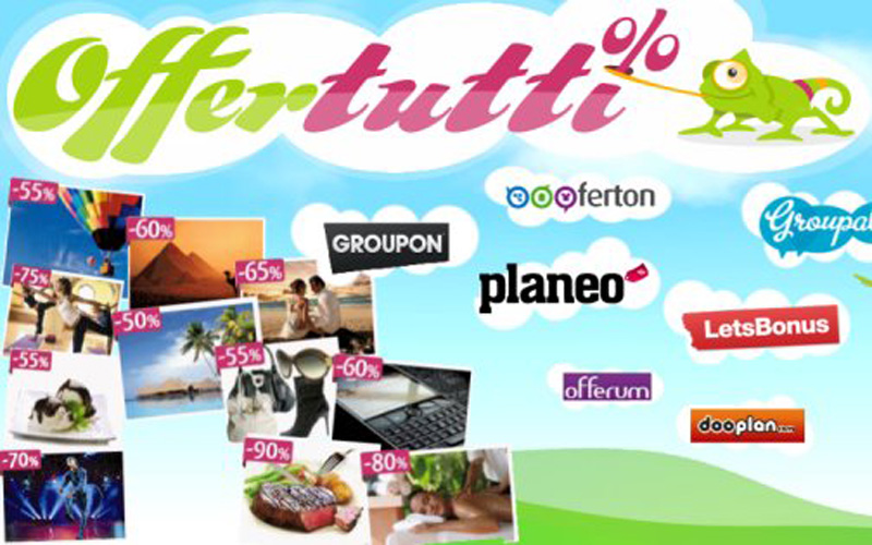 Oferttutti, los mejores chollos de la red con descuentos de hasta el 90 % Oferttutti, los mejores chollos de la red con descuentos de hasta el 90 %