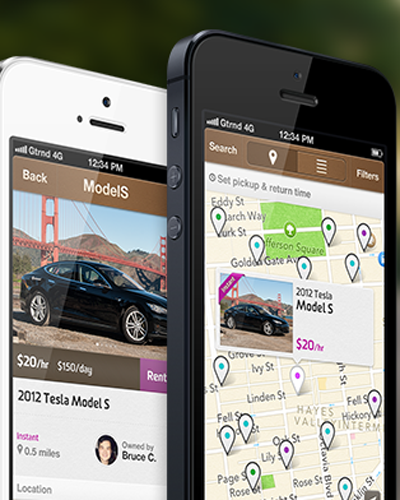 Getaround, un dispositivo para alquilar vehículos desde el smartphone Getaround, un dispositivo para alquilar vehículos desde el smartphone