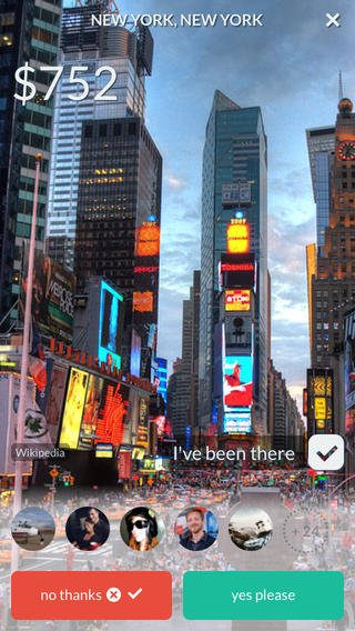 Inspírate con Hitlist, una app que te avisa de las mejores ofertas para viajar