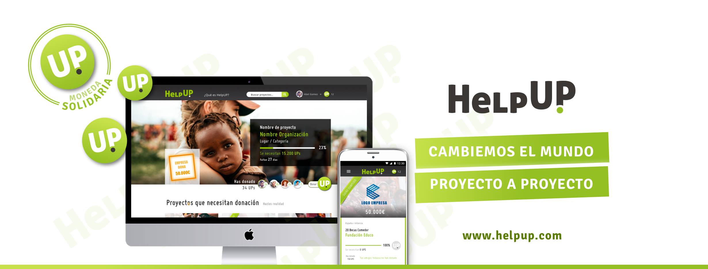 HelpUp, una red social de voluntariado que cambiará el mundo