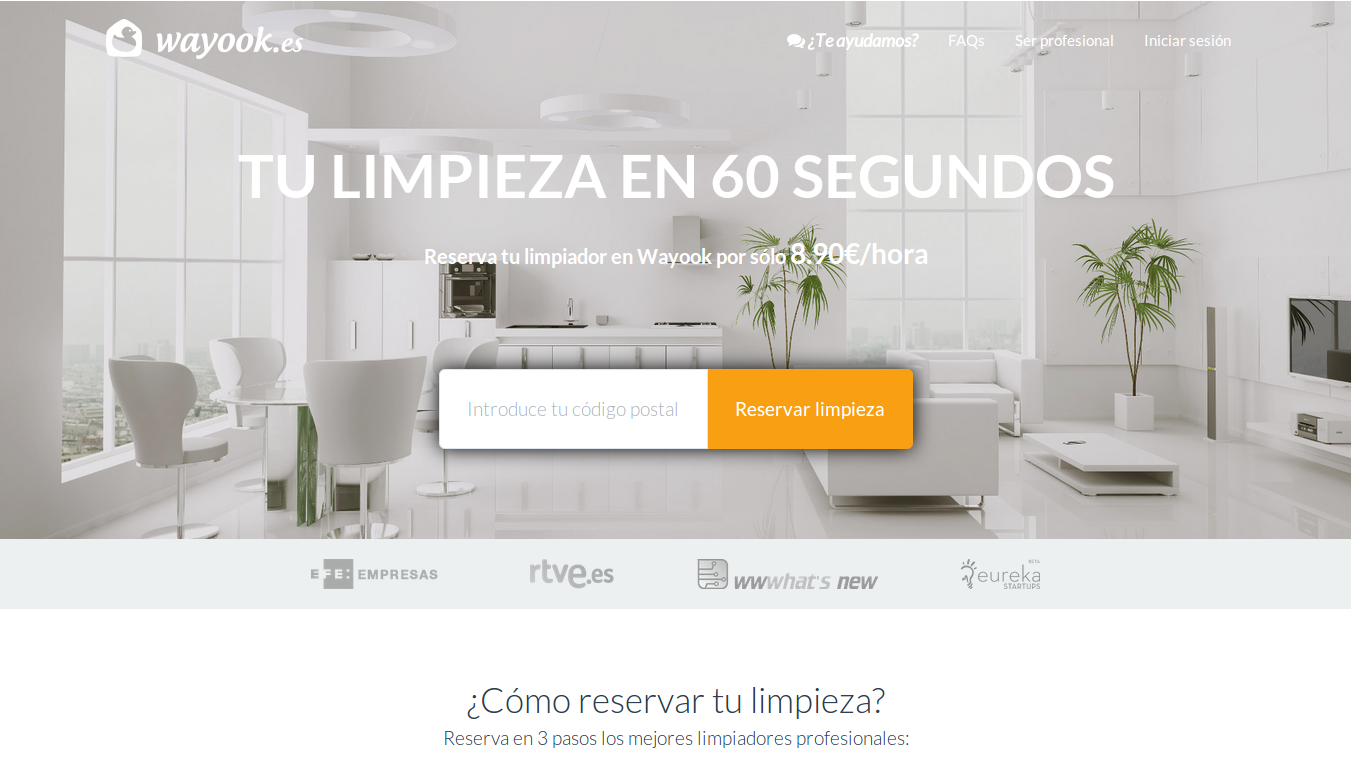 Álvaro Sánchez y Rodrigo Olmo crean Wayook. ¡Ya podemos limpiar la casa desde el ordenador! Los emprendedores Álvaro Sánchez y Rodrigo Olmo crean Wayook. ¡Ya podemos limpiar la casa desde el ordenador!