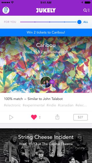 Vive como nunca los conciertos de música emprendiendo con un proyecto como Jukely Vive como nunca los conciertos de música emprendiendo con un proyecto como Jukely