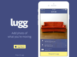 ¿Te gustaría seguir los pasos de Lugg? Es una app que facilita el transporte de muebles