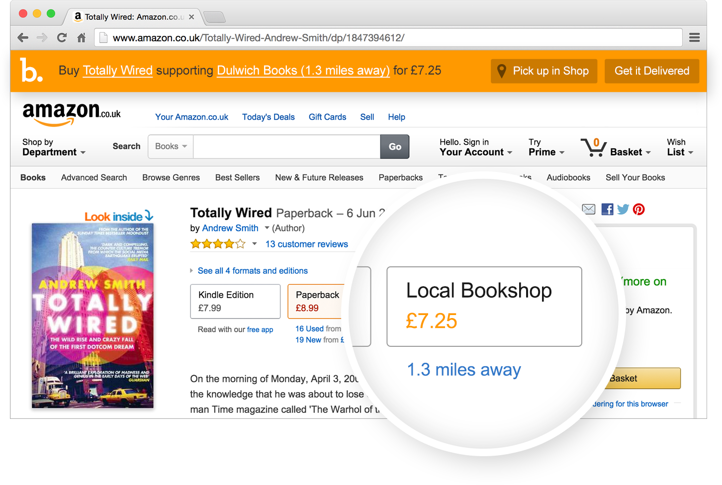 Descubre Bookindy, una aplicación que aprovecha el éxito de Amazon para apoyar a las librerías locales