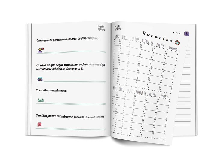 Dos profesoras recaudan más de 11.000 euros con una agenda escolar para docentes Dos profesoras recaudan más de 11.000 euros con una agenda escolar para docentes