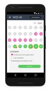 Woom, una app que ayuda a las mujeres a quedarse embarazadas