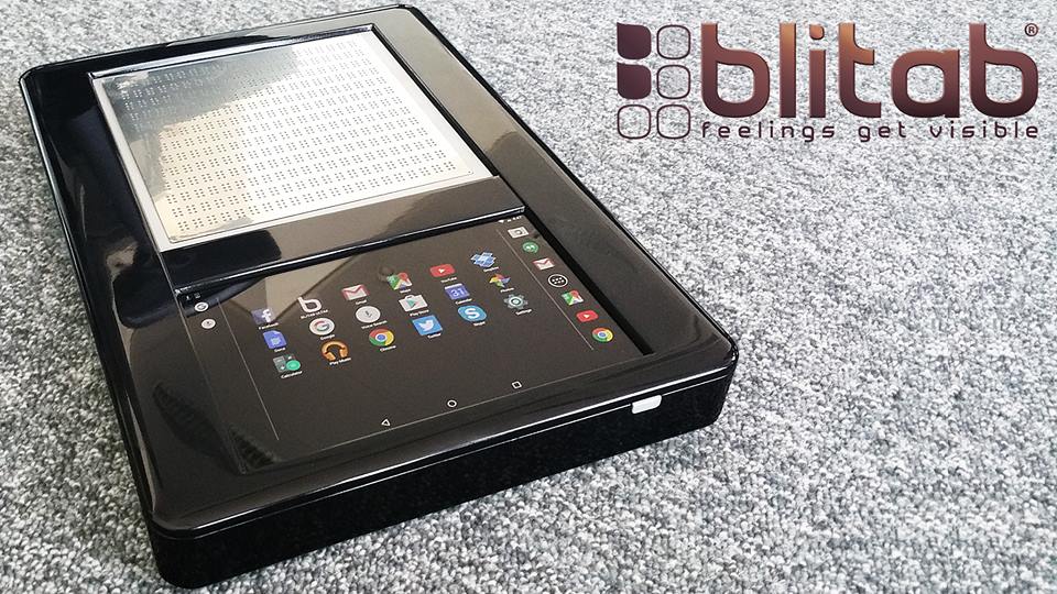 Inspírate en Blitab, una tablet Android para personas con discapacidad visual