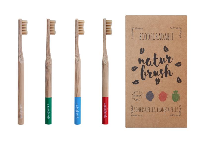 Naturbrush, un cepillo dental 100 % biodegradable fabricado con bambú ecológico