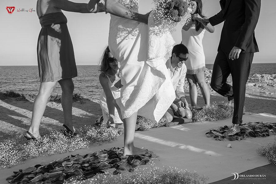 La emprendedora Sara Segura crea un ritual único en el mundo para celebrar una boda