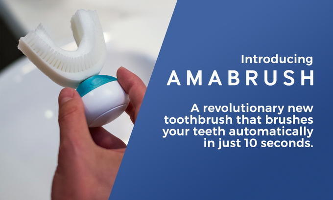 Amabrush, un cepillo de dientes automático que recauda más de un millón de euros