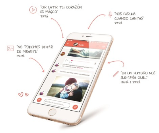 Nace Lifeed, una app creada para contar las vivencias de los primeros años de vida de los hijos
