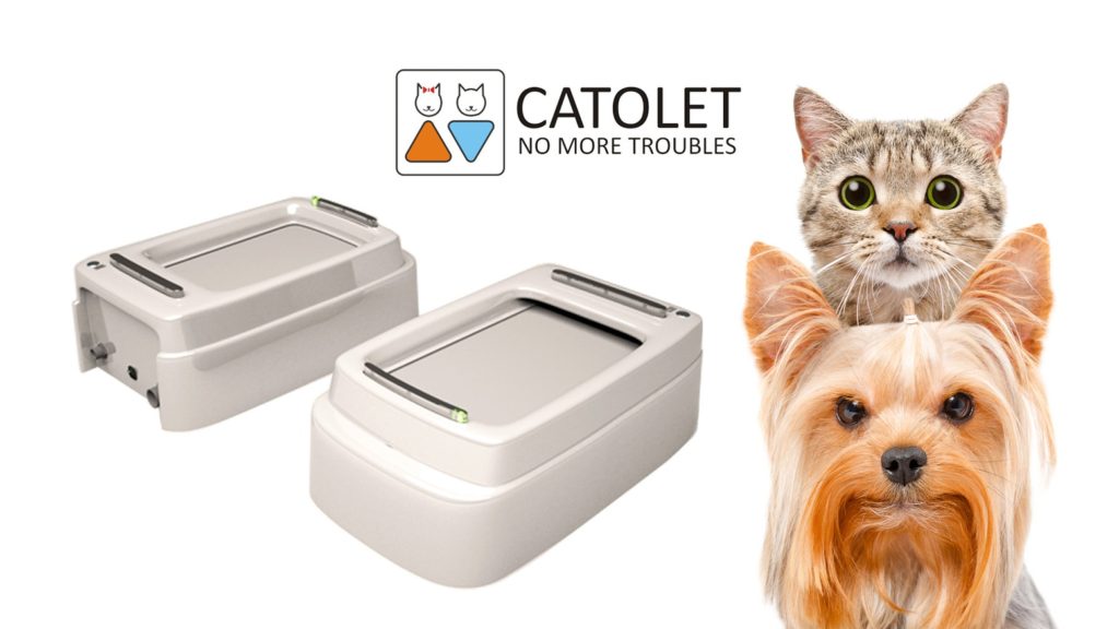 Catolet, una caja de arena automática para gatos de gran éxito