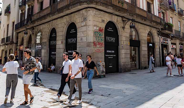 Abre en Barcelona la primera tienda física de Freshly Cosmetics - Diario de Emprendedores