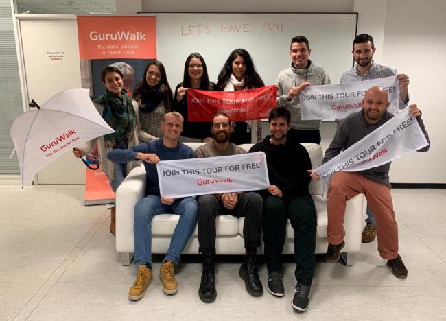 GuruWalk, una startup valenciana de free tours que ha conseguido un millón de euros de financiación - Diario de Emprendedores